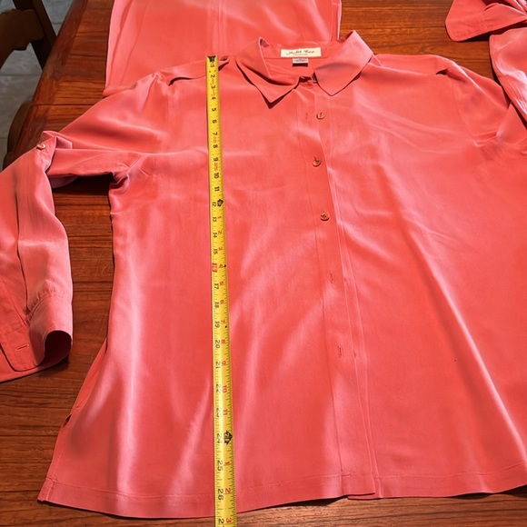 Judith Hart 100% Silk Slacks & Blouse Elegant Designer - Picture 13 of 14